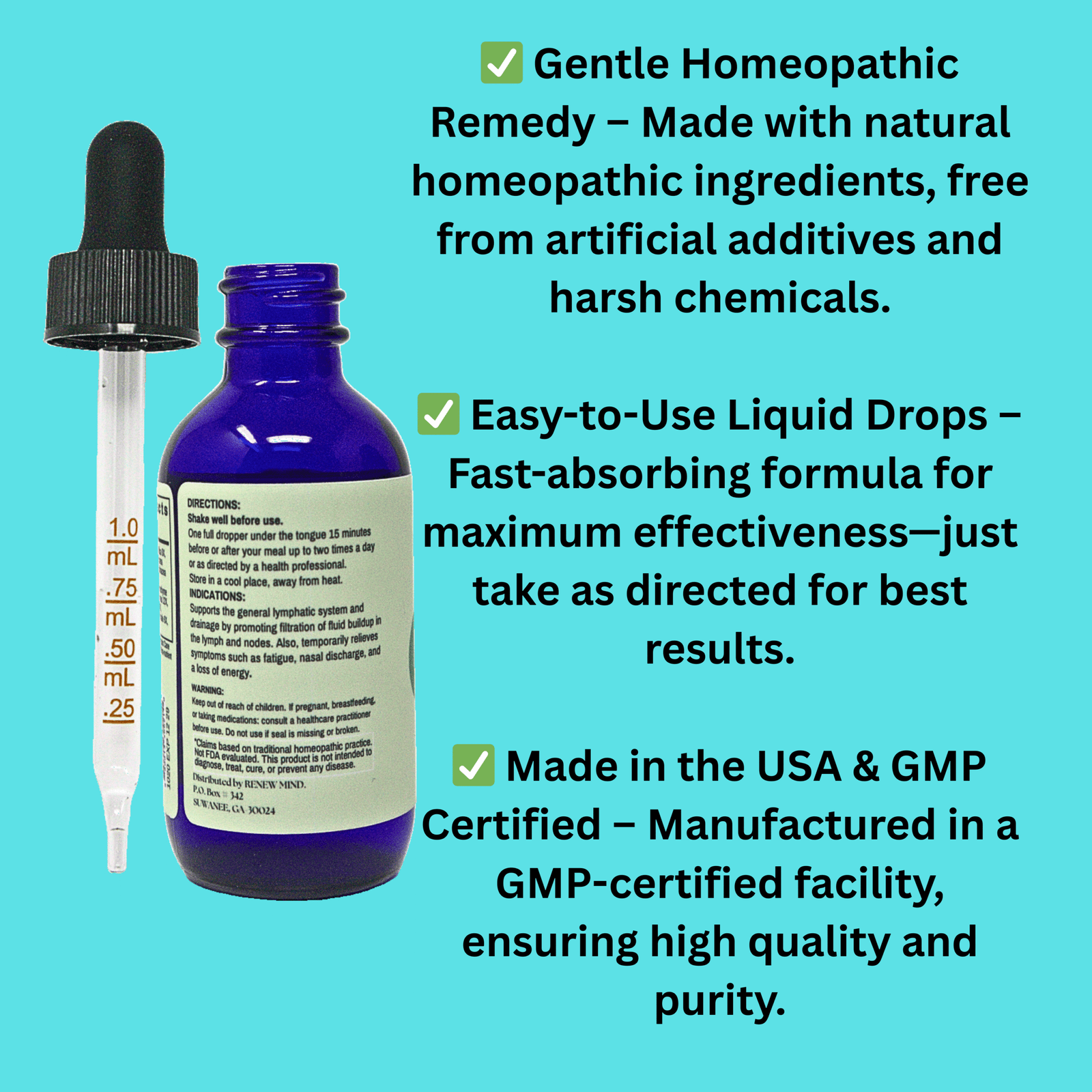 Renew Lymph Sense-II -2 fl oz - Image 5